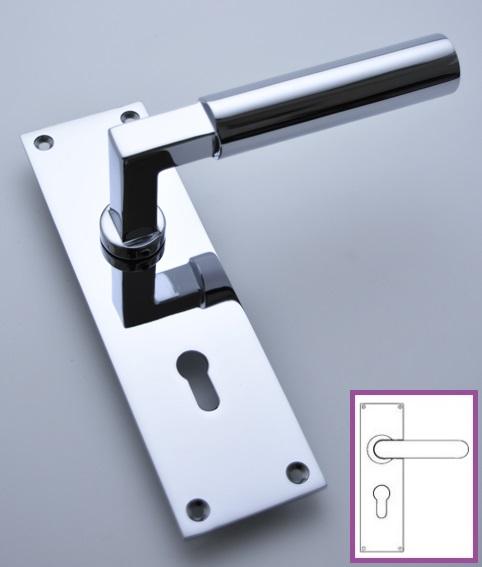Kage Euro Lever Lock On Plate