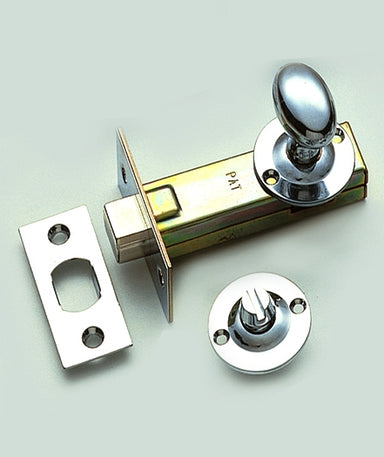 WC Mortice Bolt With Oval Knob & Release