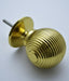 Reeded Orb Finial 80x60mm