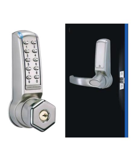 Heavy Duty Electronic Code Lock with Knob — A&H Brass
