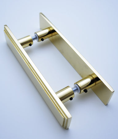 Art Deco Pull Handle (Back to Back)