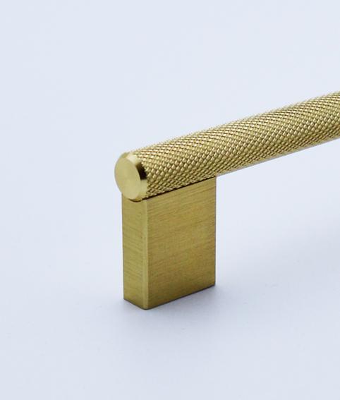 Knurled Barrel Wardrobe Handle