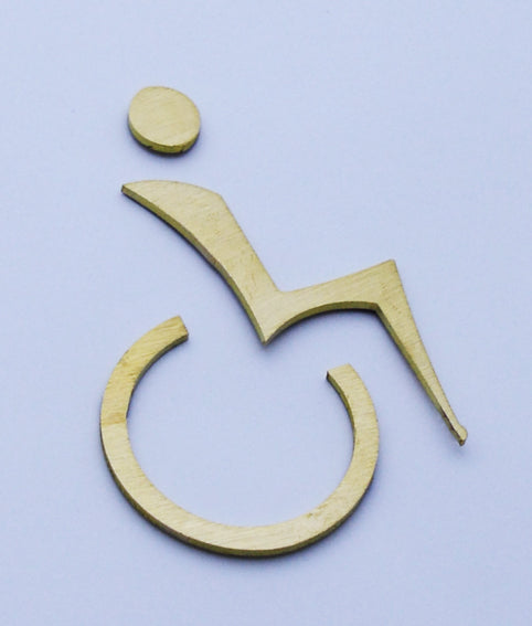Cut-Out Disabled Symbol