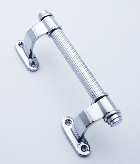 Poussez Handle Brazeau Offset Pull Handle — A&H Brass