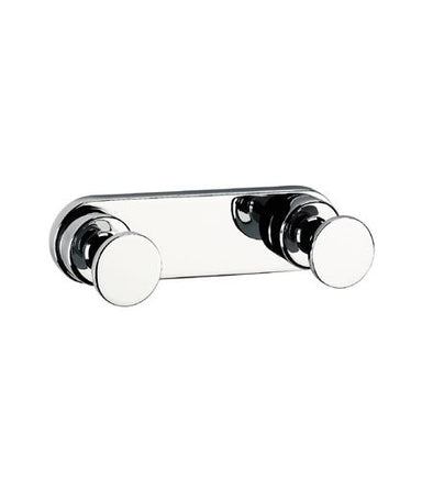 Picola Double Robe Hook on Plate