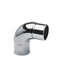 Non-Tarnish Flush Curved Elbow 90 Degree