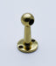 6mm Solid Brass Fiddle Rail End Bracket