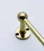 6mm Solid Brass Fiddle Rail End Bracket