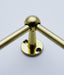 6mm Solid Brass Fiddle Rail Corner Bracket