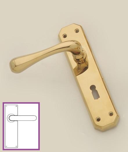 Bulbus Lever On Plate (PVD)