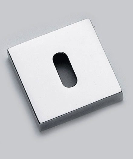 Plain Slotted Square Escutcheon