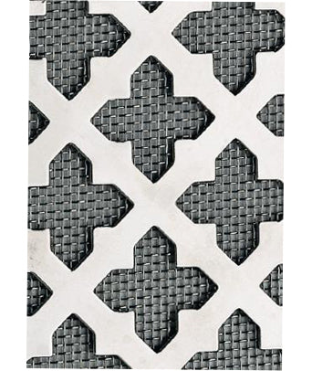 Large Sword Perforated Grille with Mesh