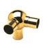 Non-Tarnish Ball Elbow 90 Degree + 1 Outlet 90 Degree