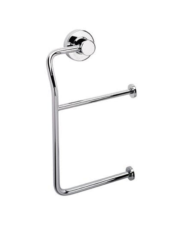 Picola Drop Down Double Toilet Roll Holder