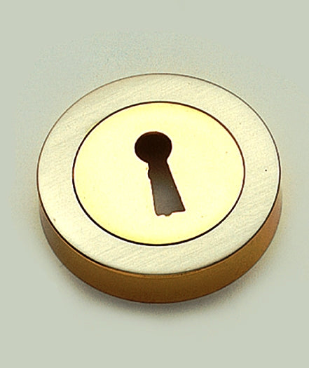 Kahawa Escutcheon Nickel/Gold