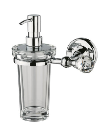 Colonial Swarovski Glass Soap Dispenser