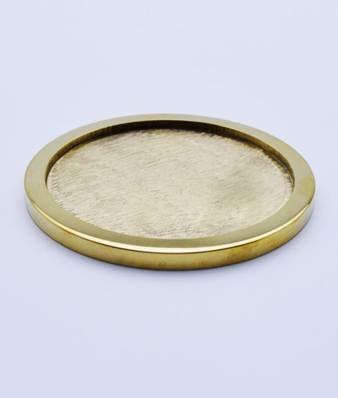 Solid Brass Coaster