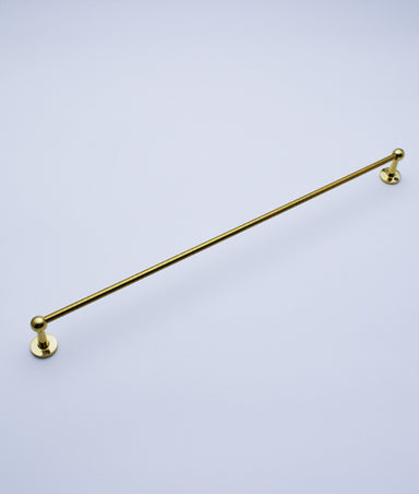 Solid Brass Round Bar Tie Rail