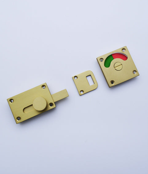 Snib Button Bjorn Indicating Bathroom Snib Bolt I A&H Brass