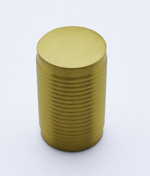 Cadiz Cylindrical Ribbed Cabinet Knob