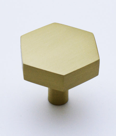 Cadiz Flat Hexagon Cabinet Knob