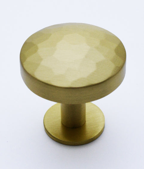 Cadiz Mithril Cabinet Knob on Base