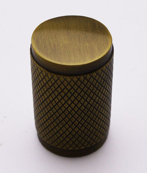 Cadiz Cylindrical Knurled Cabinet Knob