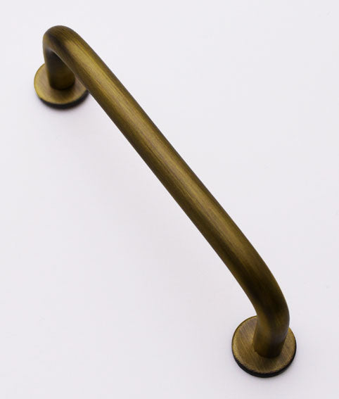 Cadiz Plain D Cabinet Pull Handle on Rose