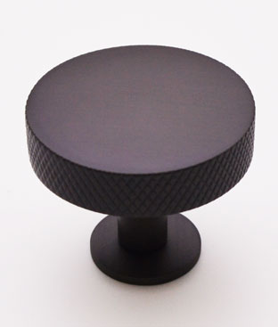 Cadiz Lessar Knurled Cabinet Knob on Base