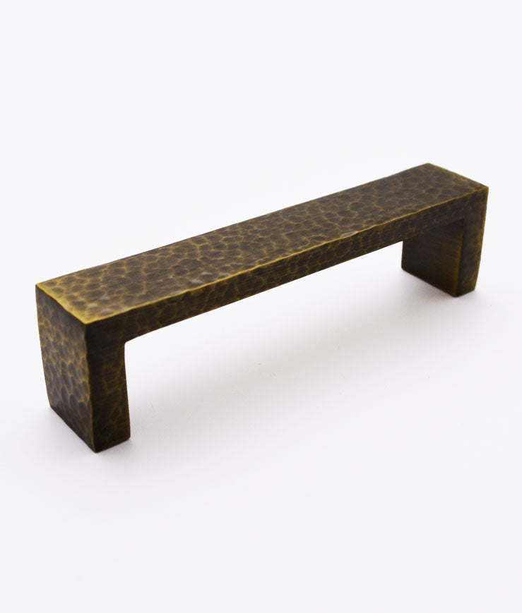 Cadiz Rectangular Hammered Cabinet Pull Handle