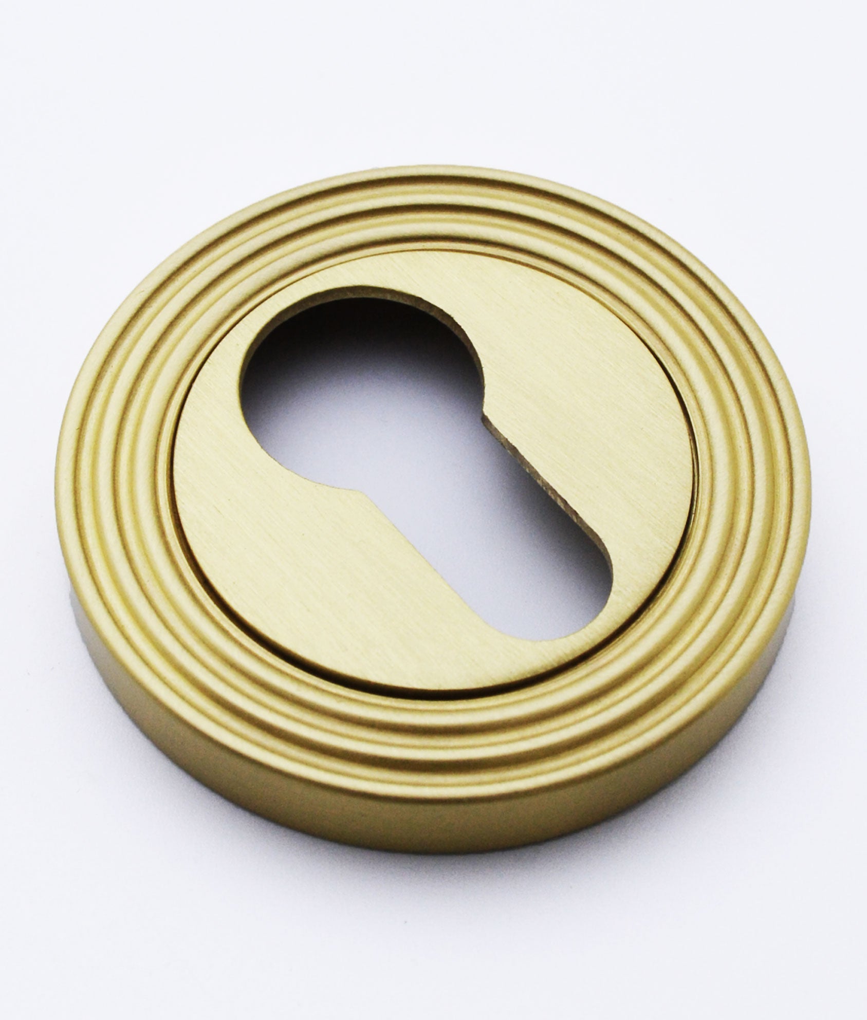 Cadiz Reeded Euro Escutcheon