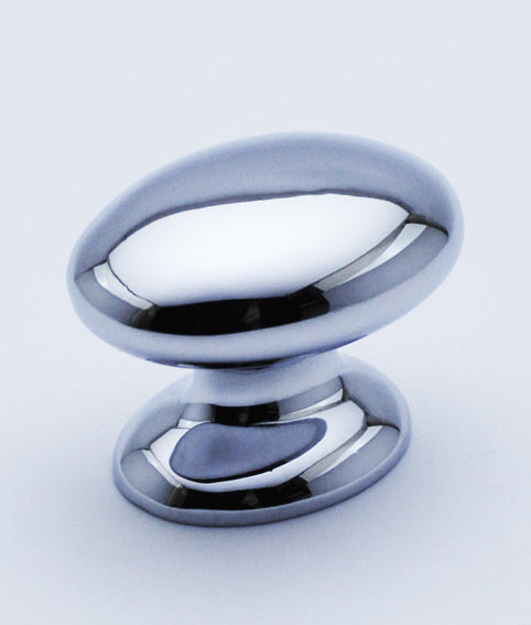 Butt Oval Cupboard Knob