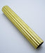 Reeded Solid Brass Tube 2 Metre Length