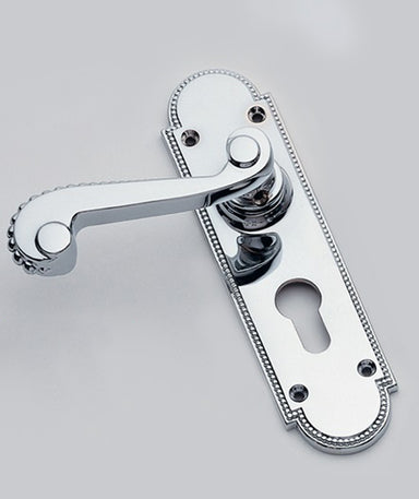 Ritz Lever on Plate (Medium), Euro Profile Lever Lock