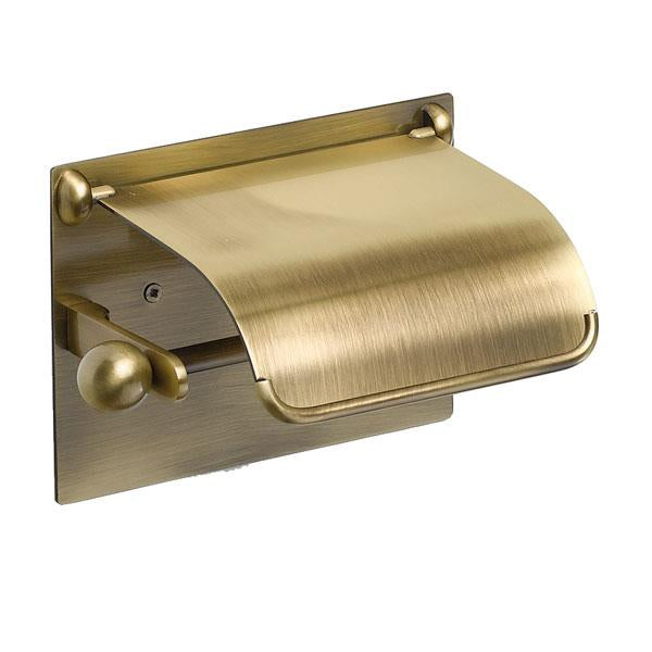 Astoria Covered Toilet Roll Holder — A&H Brass