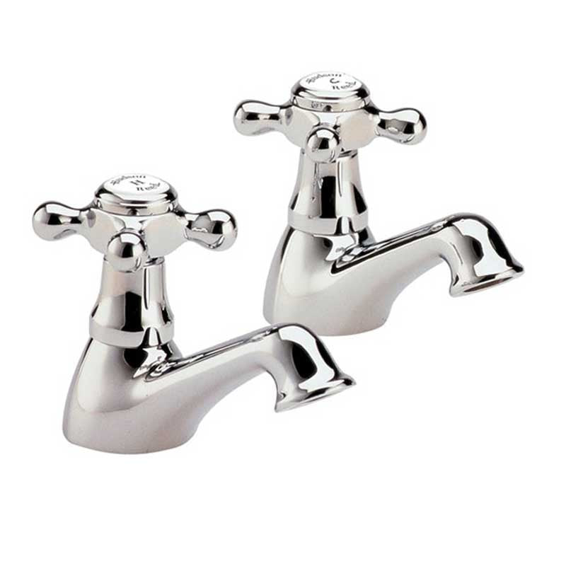 Edwardian Bath Pillar Taps