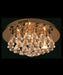 Bulb Round Flush Ceiling Light