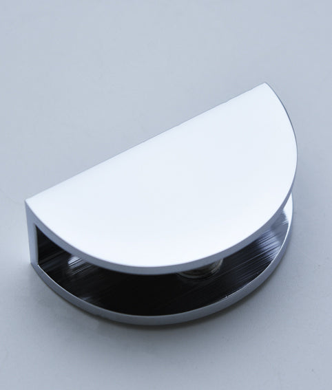 Crescent Glass Shelf Clamp 6-10mm