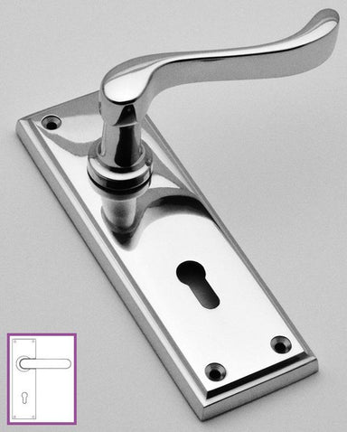 Scroll Lever on Plate