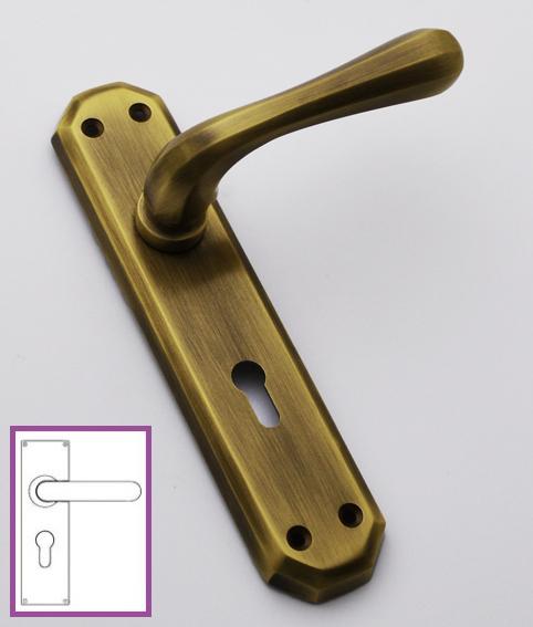 Cadiz Bulb Euro Lever Lock