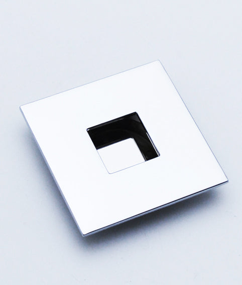 Lipped Square Pocket Door/Drawer Pull