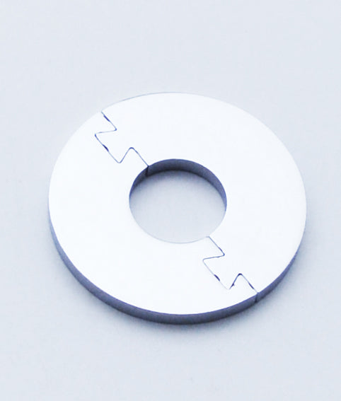 Round Clip On Pipe Cover Plate