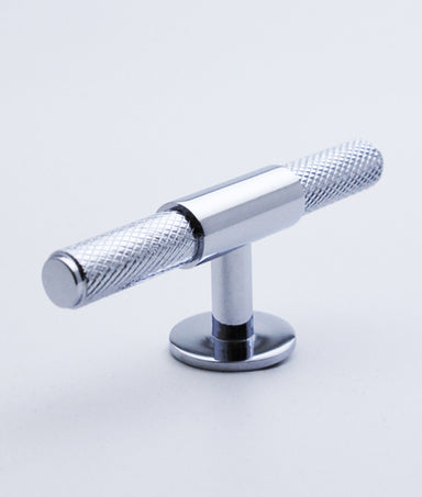 Shere Knurled T Bar Cabinet Handle