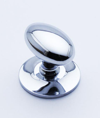 Oval Cupboard Knob On Base