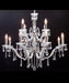 Mozart Pear 2 Tier Chandelier