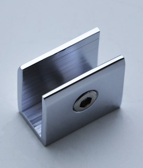 Square Glass Shelf Clamp 6-10mm