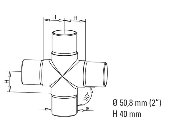 Non-Tarnish Flush Cross