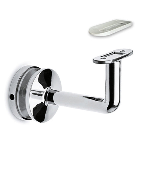 Non-Tarnish Glass Mounted Handrail Bracket