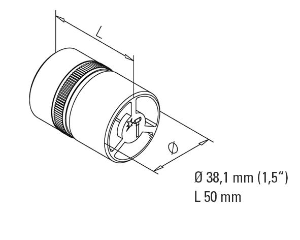 Tube Connector for Non-Tarnish Tube