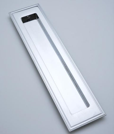 Tall Double Stepped Sliding Flush Handle
